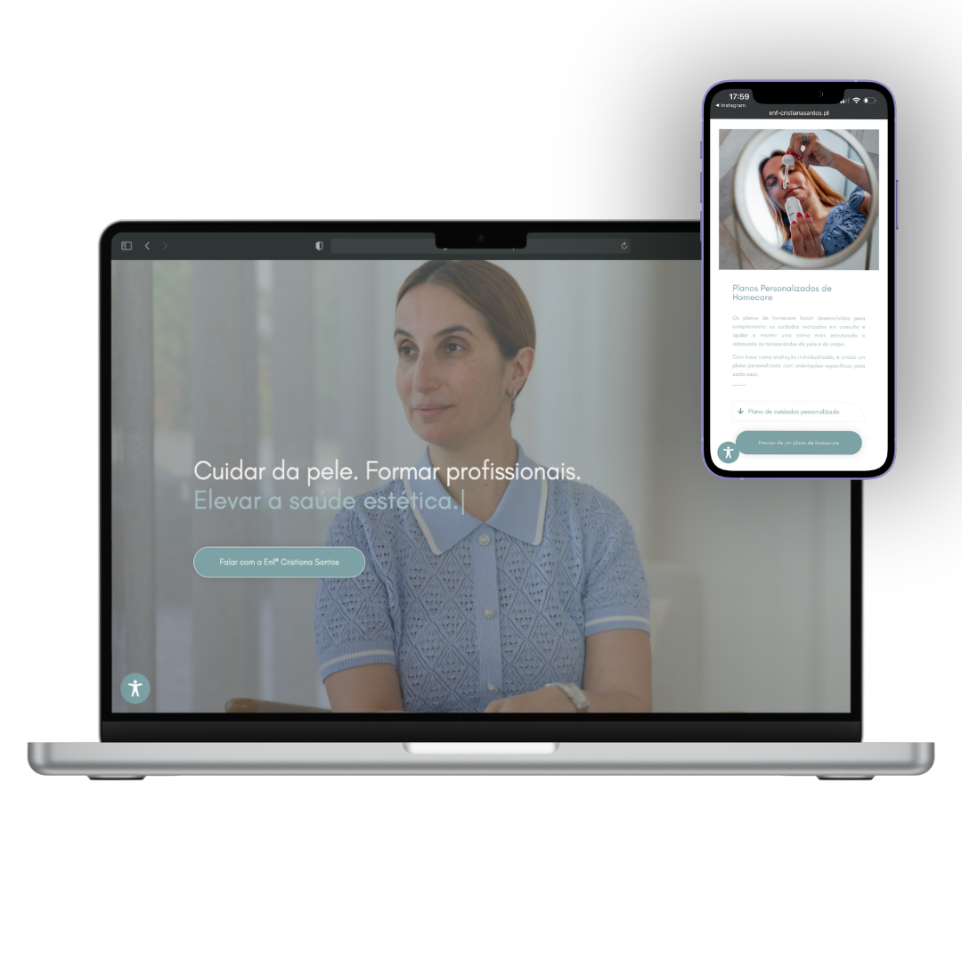 Da estratégia à execução, reunimos serviços de Marketing Digital, Web Design, Gestão de Redes Sociais, Publicidade Online, Email Marketing, SMS Marketing, Desenvolvimento de Websites e Landing Pages numa abordagem integrada e orientada para resultados.